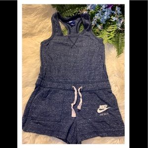 **SOLD** Blue Nike Romper✨
